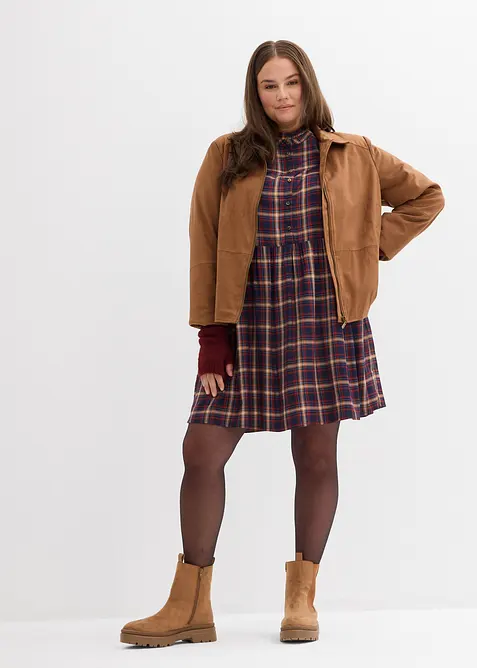 Jurk van zachte viscose, bonprix