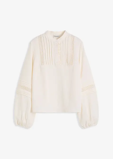 Oversized blouse met versieringen, bonprix