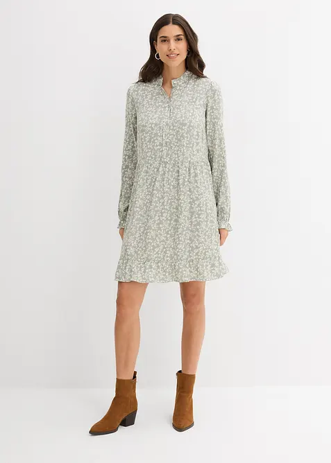 Mini jurk van soepele viscose, bonprix