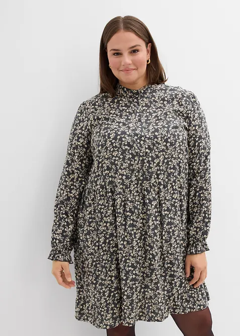 Mini jurk van soepele viscose, bonprix