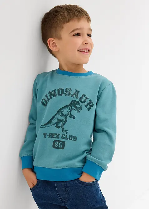 Sweater van een zachte katoenmix, bonprix
