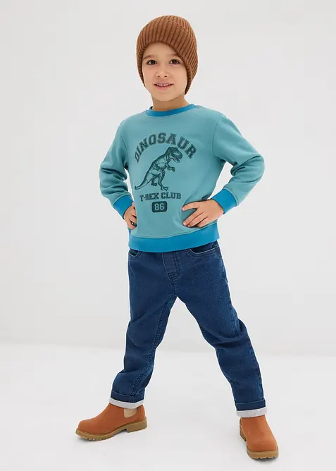 Sweater van een zachte katoenmix, bonprix