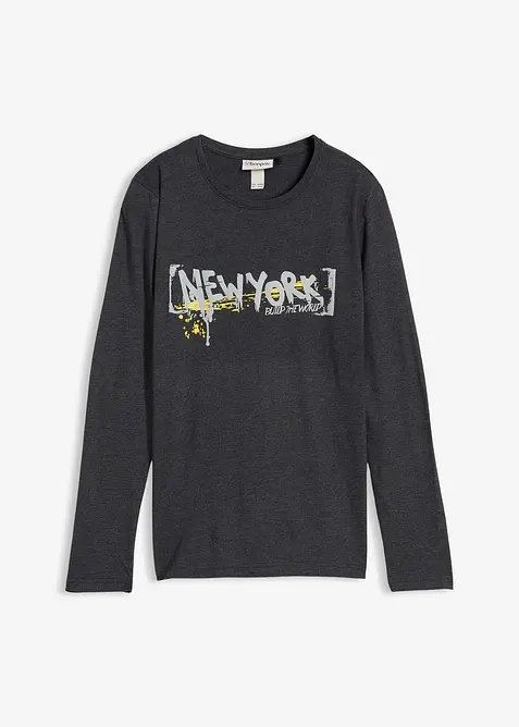 Longsleeve met print, bonprix