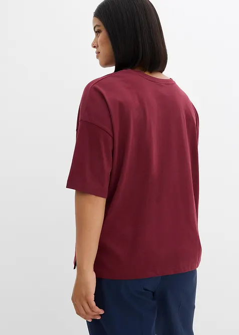 Oversized shirt van een katoenmix, bonprix