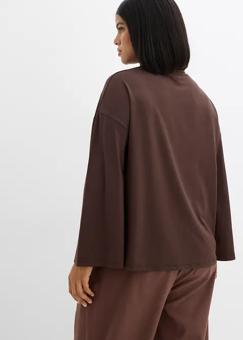 Longshirt van een soepele stof, bonprix