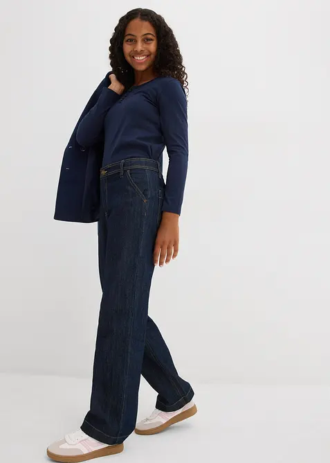 Longsleeve mit biologisch katoen (set van 2), bonprix