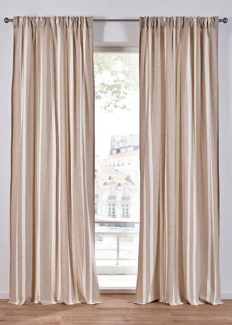 Gordijn van biologisch katoen (1 stuk), bonprix