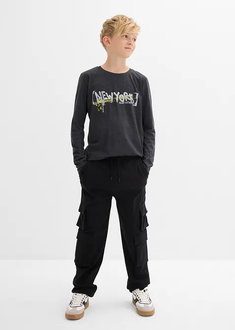 Longsleeve met print, bonprix