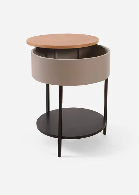 Bijzettafel met draaibaar tafelblad, bonprix