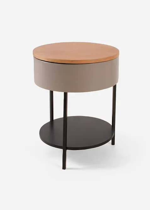 Bijzettafel met draaibaar tafelblad, bonprix