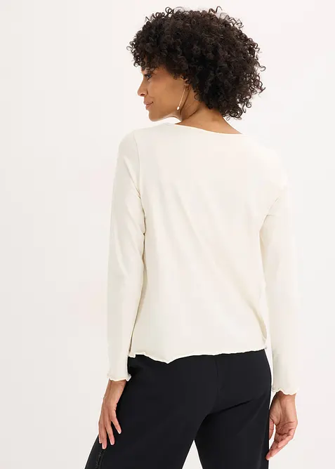 Longsleeve van katoen met stretch, bonprix