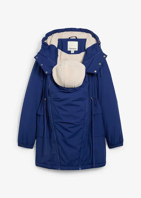 Warm, gevoerde zwangerschaps- en babyparka, bonprix