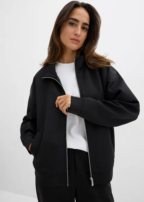 Jas in scuba-kwaliteit met ritssluiting, bonprix