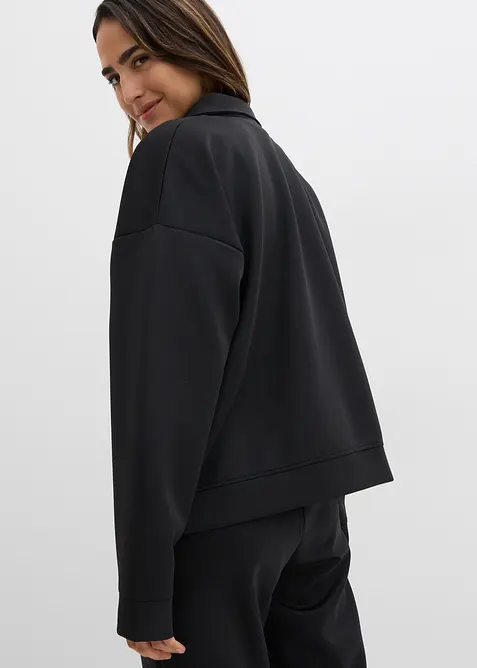 Jas in scuba-kwaliteit met ritssluiting, bonprix