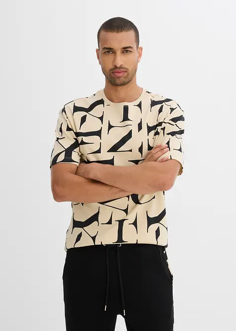 T-shirt van zwaar, puur biologisch katoen, bonprix