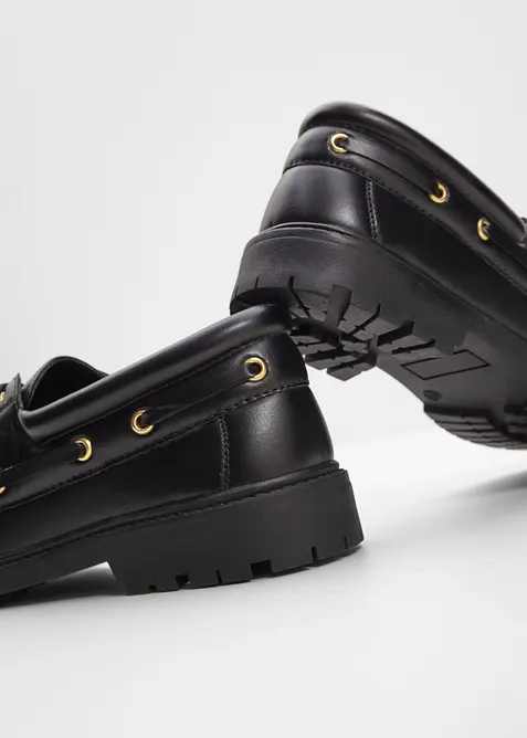 Loafers met veters, bonprix
