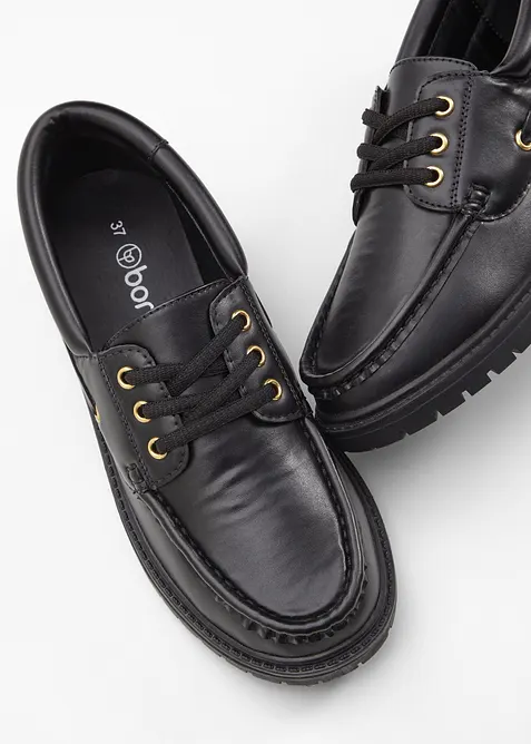 Loafers met veters, bonprix