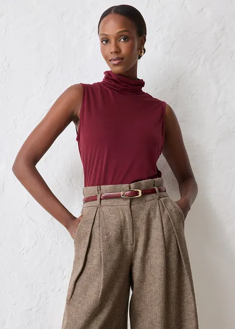 Smalle leren riem, bonprix