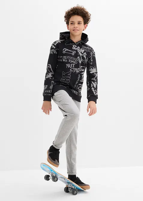 Hoodie van zachte katoenmix, bonprix