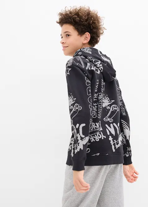 Hoodie van zachte katoenmix, bonprix