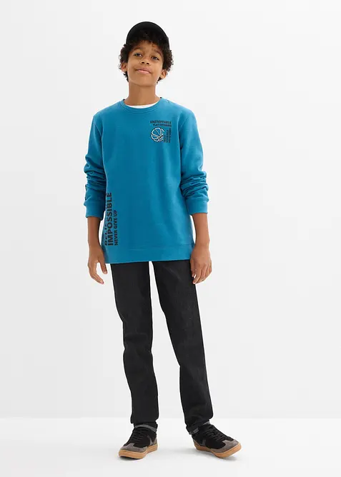 Sweater van een zachte katoenmix, bonprix