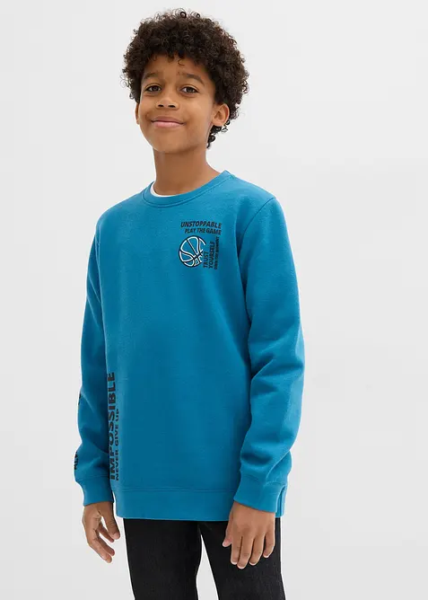 Sweater van een zachte katoenmix, bonprix