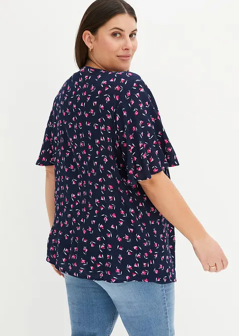 Tuniek met vetersluiting, bonprix