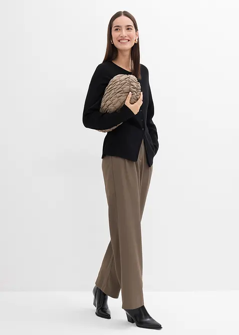 Getailleerd vest van een viscosemix, bonprix