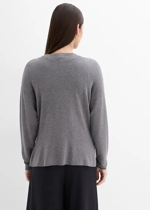 Getailleerd vest van een viscosemix, bonprix