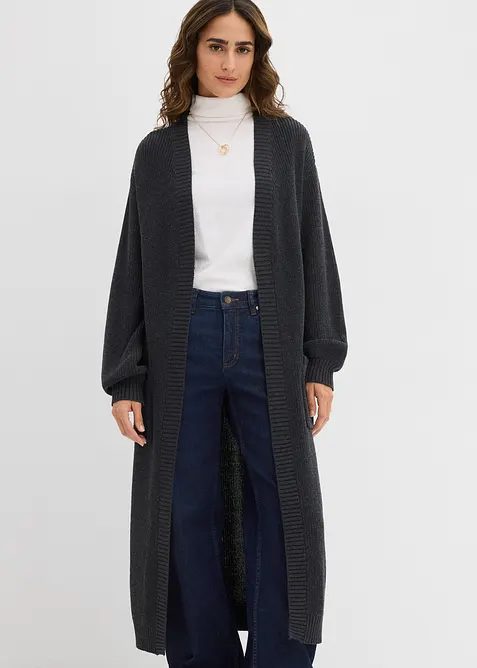 Lang vest met oversized schouders, bonprix