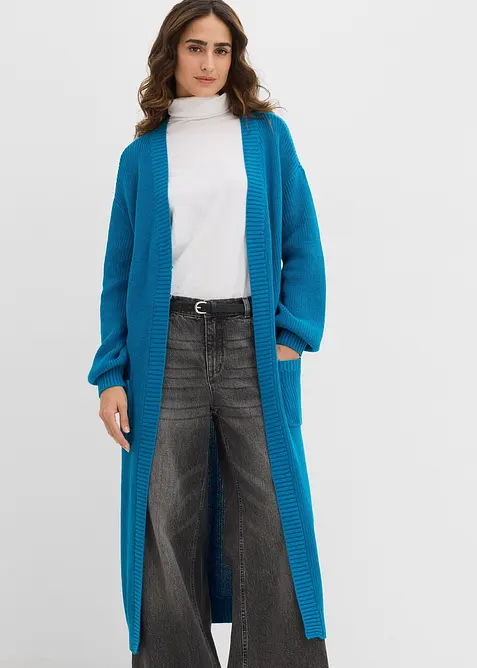 Lang vest met oversized schouders, bonprix