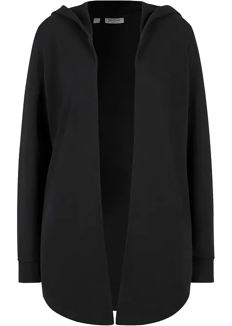 Lang sweatvest in een katoenmix, bonprix