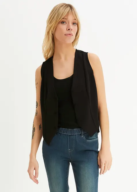 Skinny jegging mid waist met comfortband, bonprix