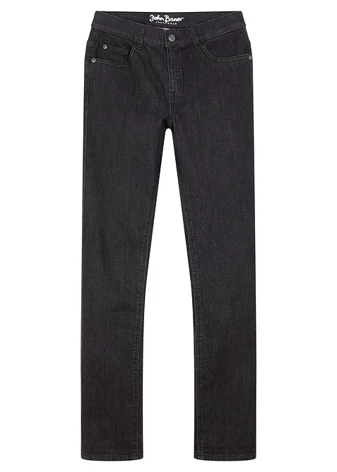 Stretchjeans  met verstelbare tailleband, slim fit, straight, bonprix