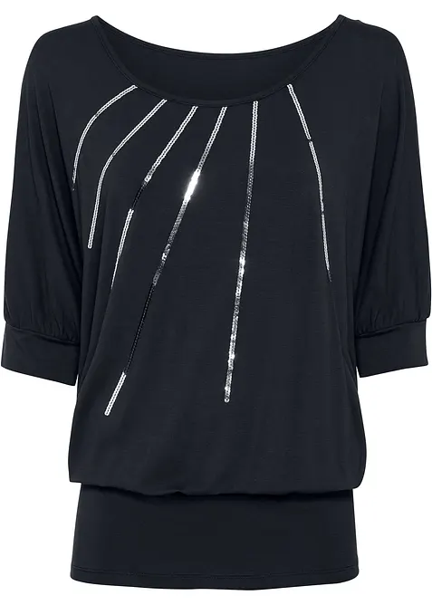 Shirt in een soepele viscosemix, bonprix