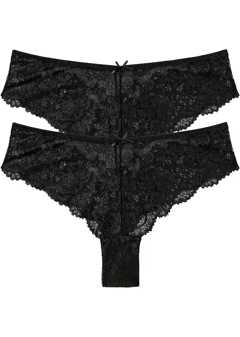 Brazilian slip van fijn kant ( set van 2), bonprix