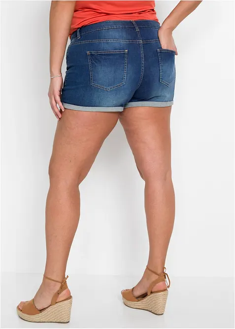Jeans short, mid waist, bonprix