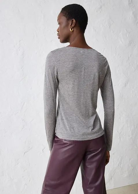 Shirt met wol, bonprix