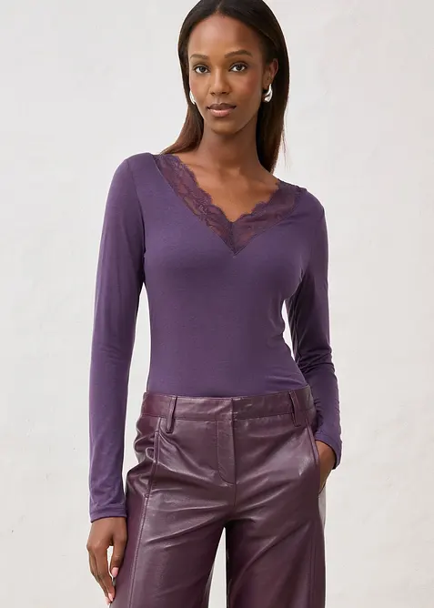 Shirt met wol, bonprix