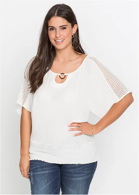 Blouse van viscose, bonprix
