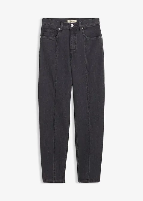 Stretch mom jeans, high waist, bonprix
