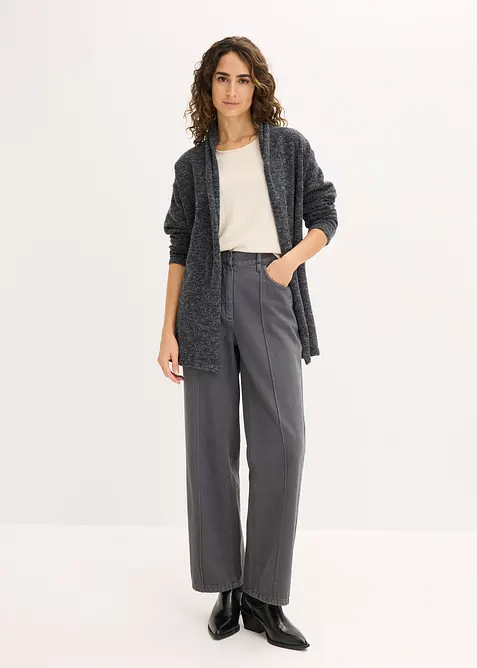 Jas van fluffy Hairly Knit, bonprix