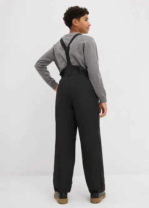 Waterdichte skibroek met bretels, warm gevoerd, bonprix