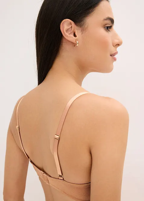 Bh met beugels van glanzend materiaal, bonprix