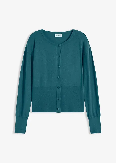 Fijn gebreid vest van soepele viscose, bonprix