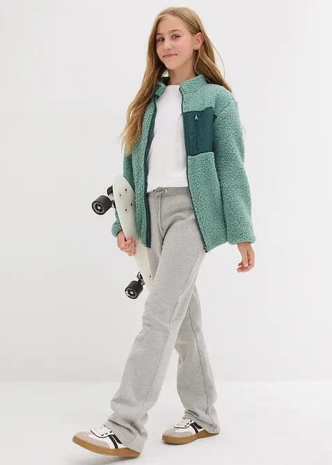 Joggingbroek van biologisch katoen (set van 2), bonprix