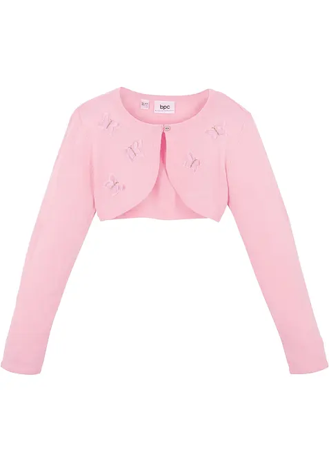 Gebreide bolero met vlinderapplicaties, bonprix