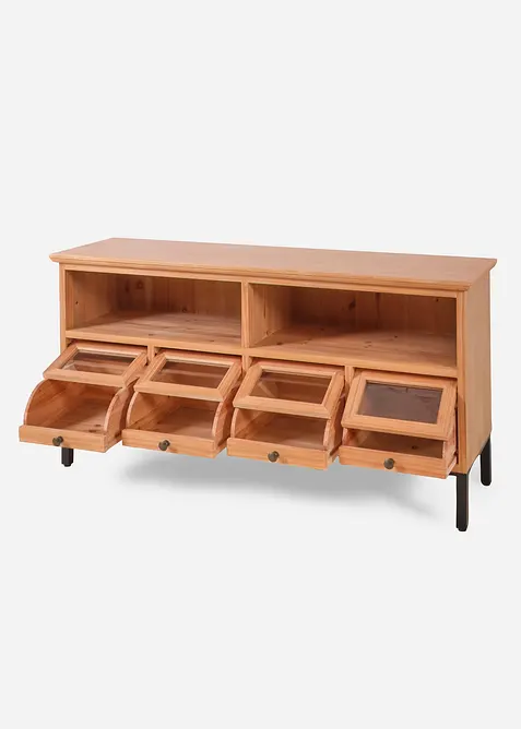 Lage kast met apothekersvakken, bonprix