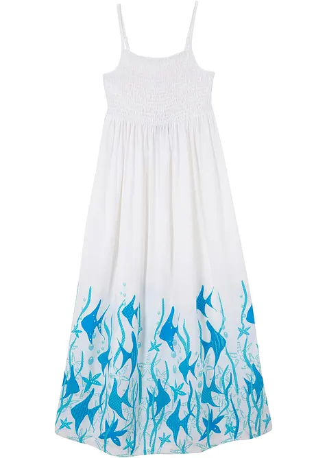 Meisjes maxi jurk van soepele viscose, bonprix