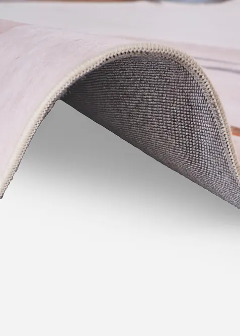 Rond vloerkleed met grafisch patroon, bonprix